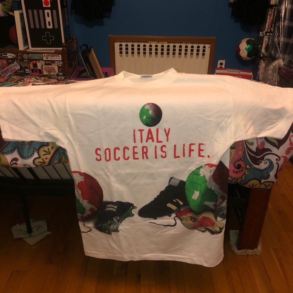 SOCCER IS LIFE (Front, Back) T-Shirt